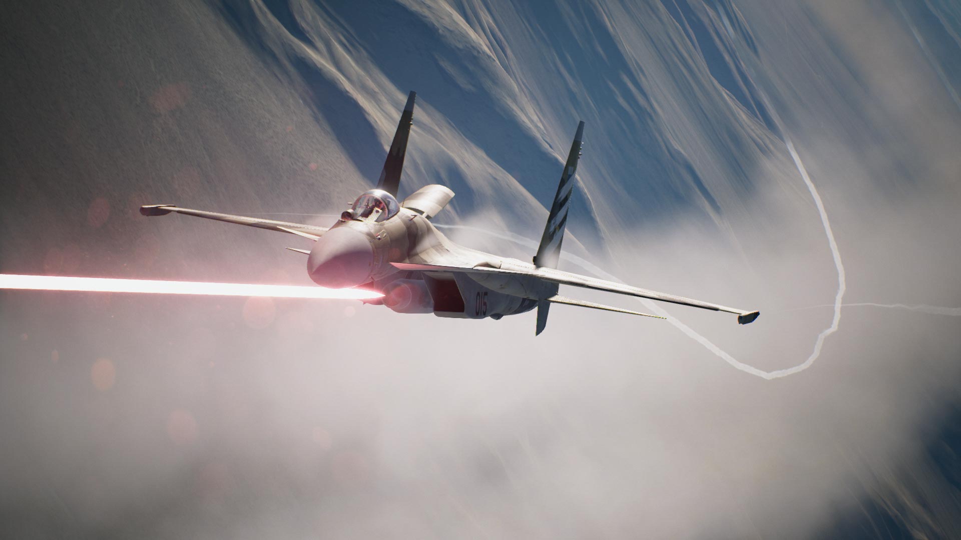 Ace Combat 7: Skies Unknown, Jet firing