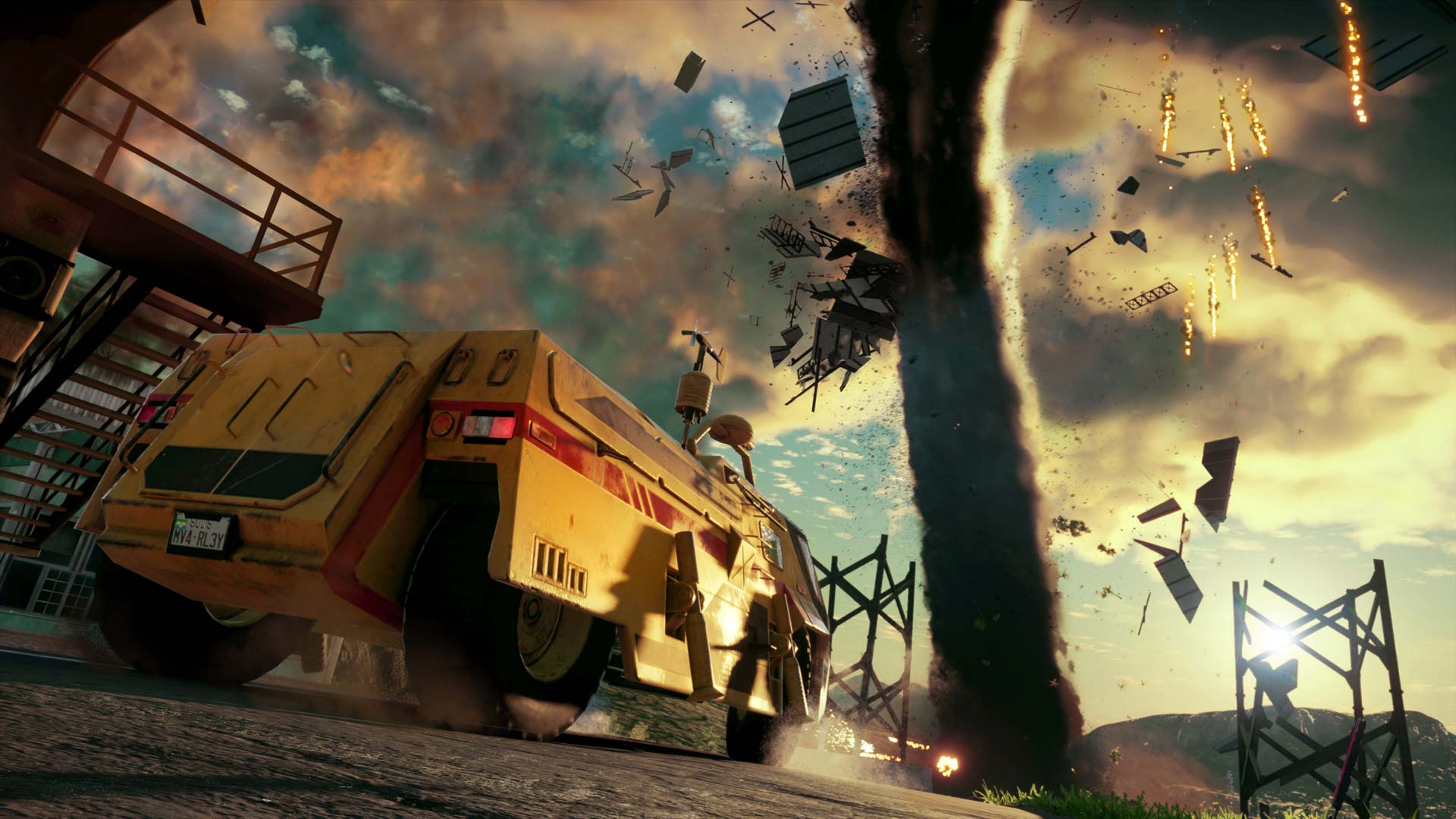 Changing weather will play a big part in Just Cause 4. Watch out for tornadoes!