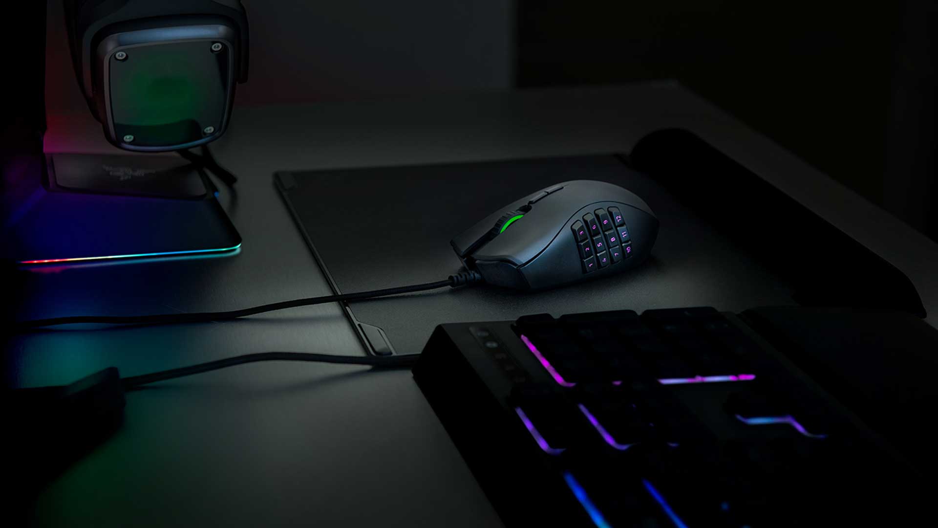 A gaming mouse by Razer.