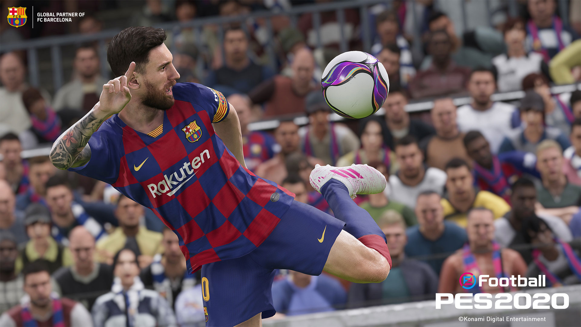 PES 2020 ball control