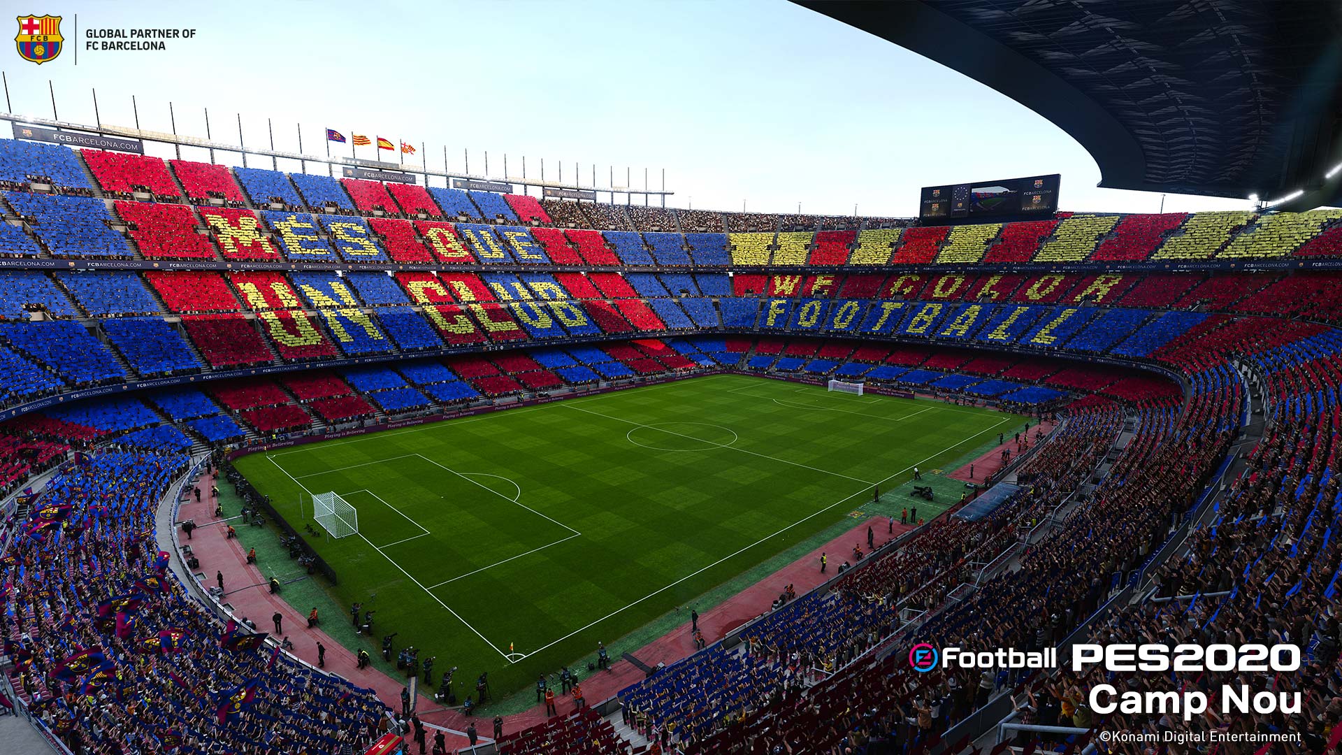 PES 2020 Camp Nou stadium