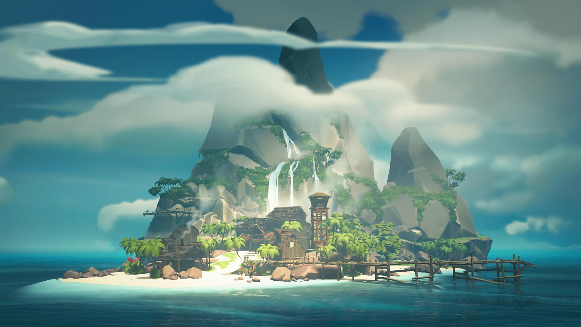 Sea of Thieves Cursed Sails island