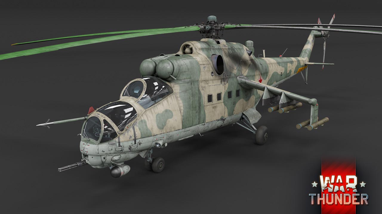 3d model of Mi-24V Helicopter.